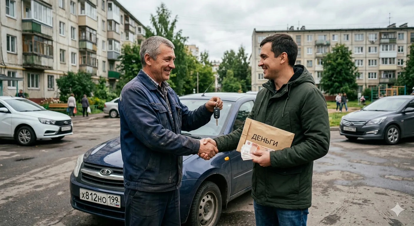 Передача ключей и денег