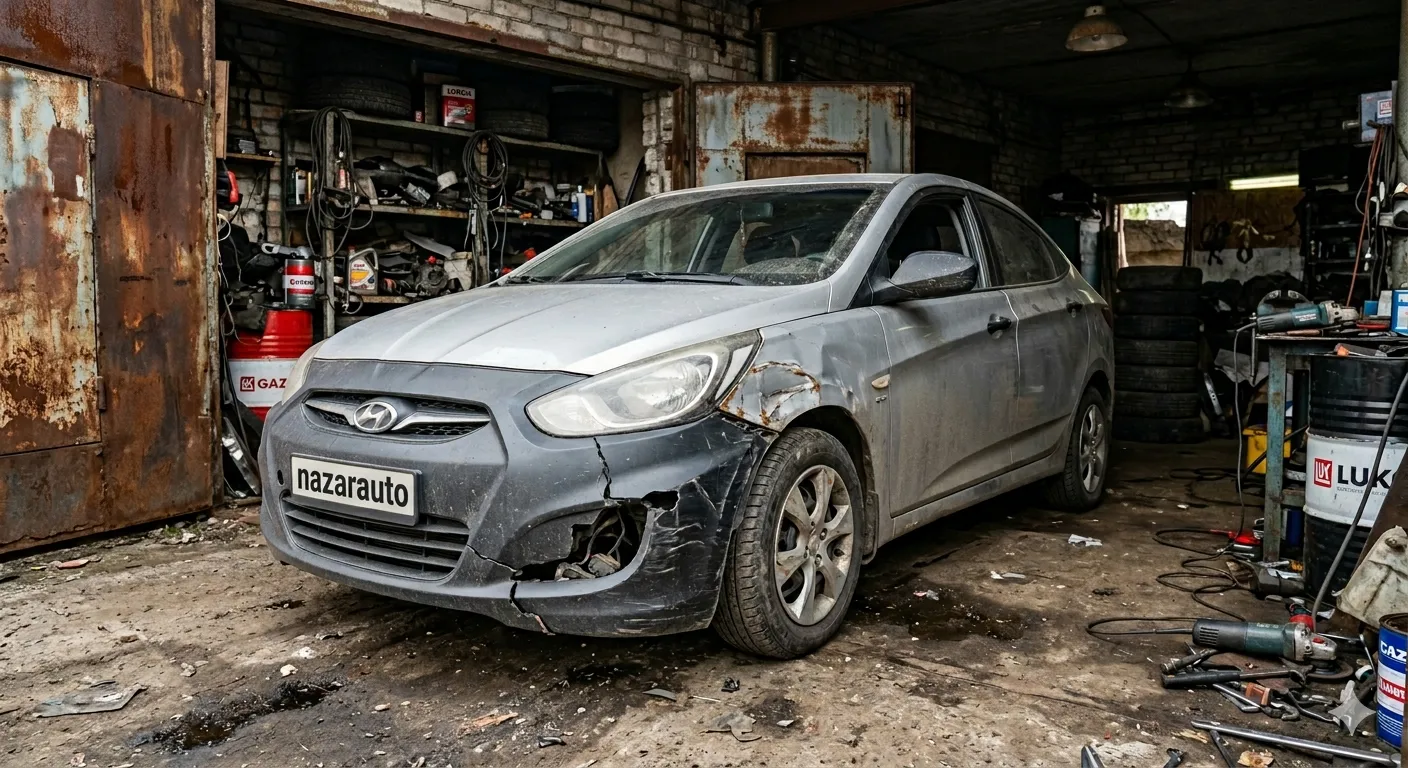 Hyundai Solaris 2016 битый
